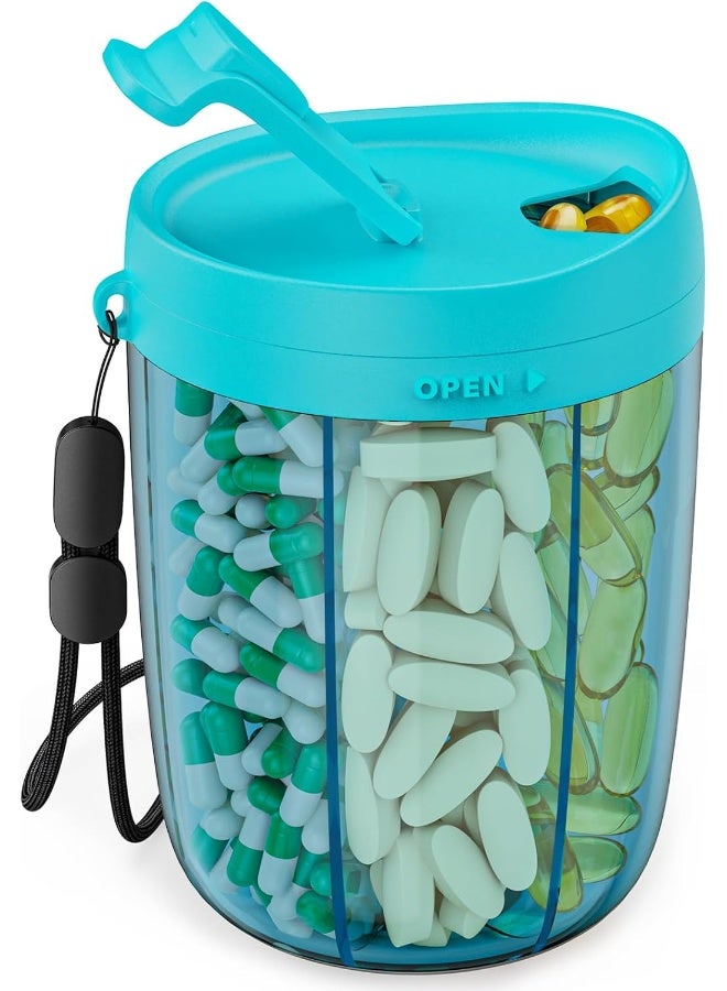 PULIV Large Supplement Organizer Bottle - Image 1